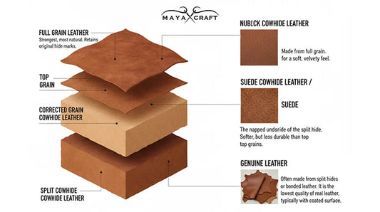 Types of Leather and Their Distinctive Features, Advantages, and Uses