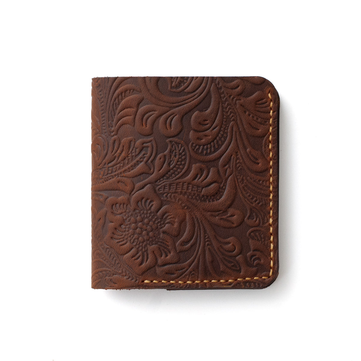 Handcrafted Leather Wallet for Women with Card Holders, Coin and Cash Pockets, Unique Card Holder Wallet, Engraved Slim Women Wallet