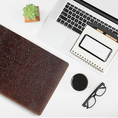 Handcrafted Leather Case for MacBook Air and MacBook Pro, Handmade Leather Laptop and Sleeve for MacBook