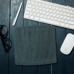 Personalized Handmade Leather Mouse, Handcrafted Leather Mouse Mat for Office, Protective Mouse Pad