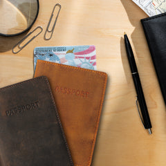 Personalized Passport Holder, Handmade Passport Cover, Travel Bag, Travel Case, Custom Passport Wallet
