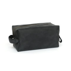 Custom Leather Toiletry Bag - Small/Medium/Large