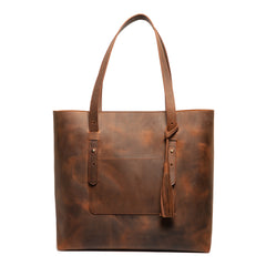 Personalized Leather Tote Bag for Women