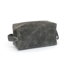 Custom Leather Toiletry Bag - Small/Medium/Large