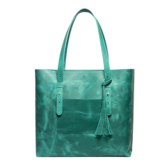 Personalized Leather Tote Bag for Women