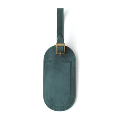 Personalized Leather Luggage Tag