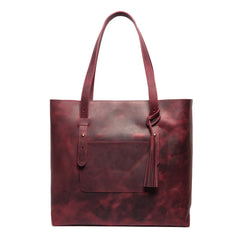 Personalized Leather Tote Bag for Women