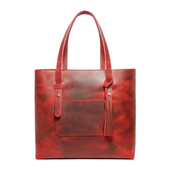 Personalized Leather Tote Bag for Women