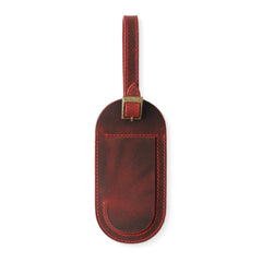 Personalized Leather Luggage Tag