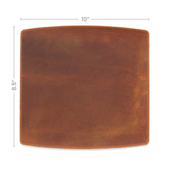 Personalized Handmade Leather Mouse, Handcrafted Leather Mouse Mat for Office, Protective Mouse Pad