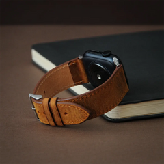 Leather Watch Band with Customization