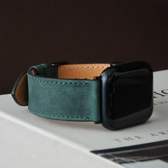 Leather Watch Band with Customization