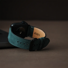 Leather Watch Band with Customization