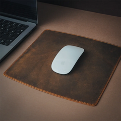Personalized Leather Mouse Pad