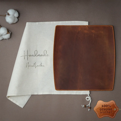 Personalized Leather Mouse Pad