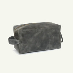 Custom Leather Toiletry Bag - Small/Medium/Large